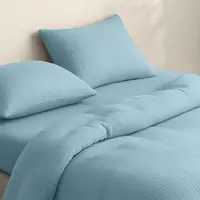 Наволочка муслін на подушку 70х70 AQUAMARINE