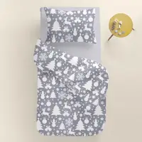 Підліткова постільна білизна з простирадлом на резинці CHRISTMAS TOYS CS2