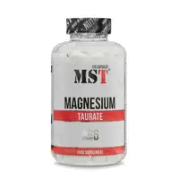 Витамины и минералы MST Magnesium Taurate + Vitamin B6, 120 капсул