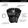 Перчатки MMA Hayabusa T3 4oz, Black M