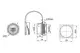 50 шт - Коннекторы WEIPU SA2412-SRJ45 LAN IP67