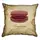 Подушка с мешковины Macarons Framboise Raspberry 45x45 см (45PHB_SWE033_BR)