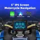 Видеорегистратор для мотоцикла + GPS навигатор 5 в 1: CarPlay / Android Auto +датчики давления в шинах Nectronix M552