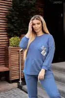 Спортивный стиль Спорт №4 джинсовый 2409211