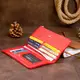 Вертикальный кошелек на кнопке женский ST Leather 19202 Красный
