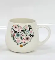 Кружка Ardesto Love 1 AR3077 390 мл белая