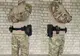 Разгрузочный тактический пояс РПС с креплением MOLLE черный (варбелт, warbelt)