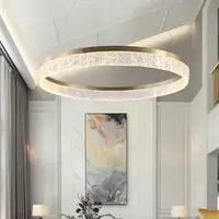 Люстра світлодіодна підвісна LED світильник для квартири на стелю лед 26306 Бронза 40-115х80х80 см.