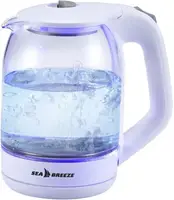 Чайник електричний Sea Breeze SB-015 1.8 л білий