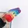 Силиконовый чехол для iPhone XS / X - Rainbow (Радуга), Разноцветный