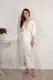795 халат шелк Армани молочный Serenade M