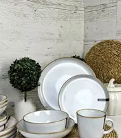 Сервіз столовий Ardesto Apulia AR0028AW 28 предметів білий