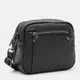Женская кожаная сумка Borsa Leather K12003bl-black