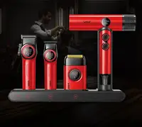 Комплект для стрижки VGR STEPLERSS PRO 4 IN 1 RED червоний