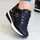 Сникеры женские Fashion Lukki 3225 40 размер 25,5 см Черный