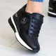 Сникеры женские Fashion Lukki 3225 40 размер 25,5 см Черный