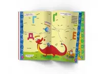 Книга з наліпками "Меганаліпки. Абетка" (укр)