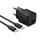 Адаптер сетевой HOCO C to C cable Ingenious single port PD charger set N66 |1Type-C, 35W/3A, PD/QC|