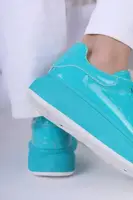 Кроссовки женские бирюзовые Т1793 37