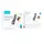 Зарадка Qi HOCO Falcon 3-in-1 desktop vertical wireless fast charging CQ19 |15W|