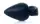 Анальный плаг Boss Series - Bubble Plug Large Black, BS6700059
