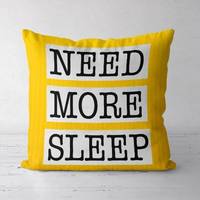 Подушка декоративная Soft Need more sleep 45x45 см (45PST_URB039)