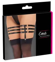 Сексуальные подвязки для ног с заклепками Suspender Garters