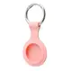 Брелок для AirTag Silicone FULL Key Ring с карабином, Pink (315002)