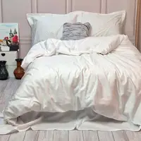 Постельное белье Жаккард IVORY ELEGANT сатин MERISET - Семейный на резинке