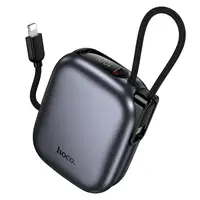 УМБ HOCO Peak power bank with cable Q49 10000mAh |2Type-C/Lightning, 20W/3A, PD/QC|