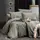 Постельное белье евро Arya Vogue Embroidery Miles AR-A107251 200х220 см