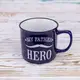 Кружка для папы Мой отец герой - My father hero 400 мл 12745 (фиолетовый)