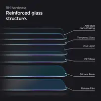 Захисне скло Spigen для iPhone 12 / 12 Pro Glas.tR AlignMaster (2 шт.), Black (AGL01802)