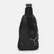 Мужской кожаный рюкзак Ricco Grande K16165a-black