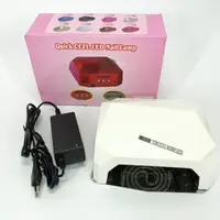 Сушилка для ногтей UV LAMP CCF+LED, Сушилка для ногтей, Портативная сушилка для ногтей. Цвет: белый