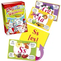 Детский развивающий комплект для малышей ENGLISH ALPHABET MKA0003 на англ языке