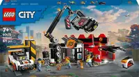 Конструктор LEGO City Свалка с автомобилями 871 деталь (60472)