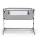 Приставная кроватка-люлька Kinderkraft Neste Up Grey Light Melange (KKLNESTGRY000N)