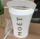 Ведро для шампанского Moët & Chandon. Кулер для льда Мое Шандон. Белое moet