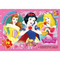 Пазлы G-Toys Принцессы Дисней PD92 70 деталей