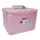 Контейнер с ручкой большой Fresh Box 11 л розовый