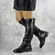 Сапоги женские Fashion Sage 2180 40 размер 25,5 см Черный