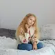Вышиванка Moderika Нежные Розочки на льне 116