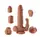 Вибратор с двойной стимуляцией и с 20 режимами вибрации  Brody vibrating