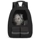 Рюкзак-переноска для кошек и собак 41х32х19 CosmoPet CP-36 Black