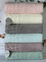 Micro delux Stone рушники 50х90см., 6 шт/уп. Мікрокоттон. CestepeТуреччина.