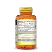 Натуральна добавка Mason Natural Whole Herb Ginkgo Biloba, 90 капсул
