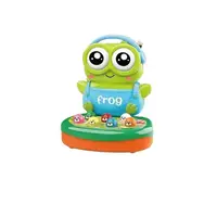 Іграшкова стукалка Frog, підсвічування, мелодії, звуки тварин. Multicolor (144878)