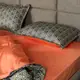 Постельное белье евро Viluta Сатин Египетский хлопок 3-E 220х200 см сиреневое