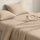 Семейный комплект фланель с простыней на резинке PASTEL CS1